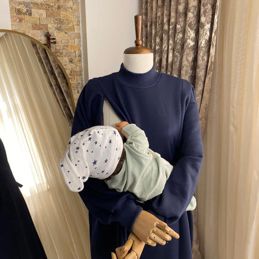 Kleid_dunkelblau_seitenguertel1